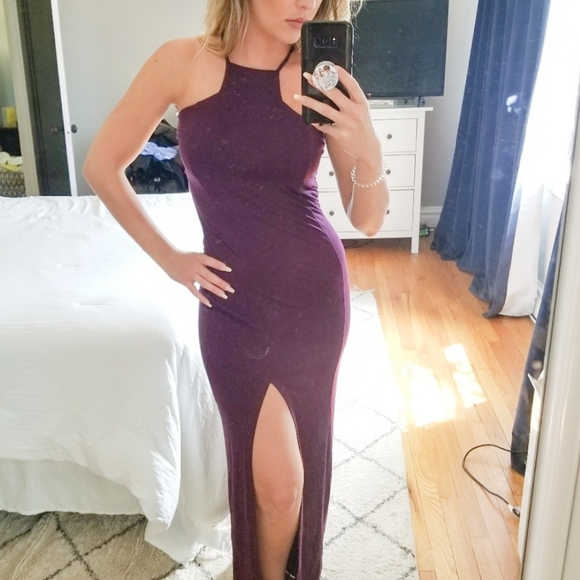 Express Dresses & Skirts - Express Plum maxi dress